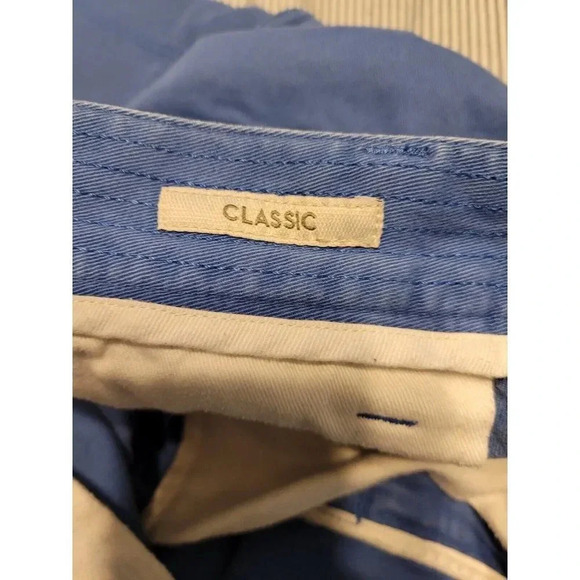 Timberland Mens Classic Cargo Chino Light Blue Distressed Shorts Size 33 - Picture 11 of 12